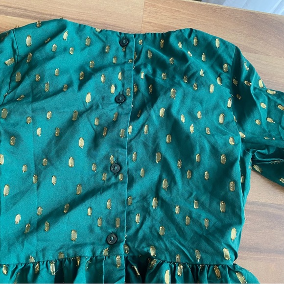 Janie and Jack Green Party dress - Picture 8 of 8